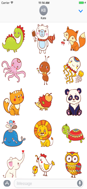 Sticker Me: Colorful Animals