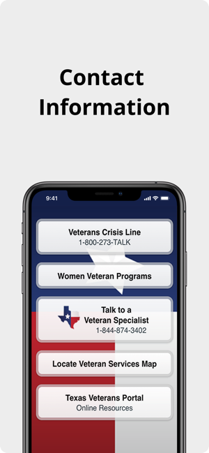 Texas Veterans Mobile App