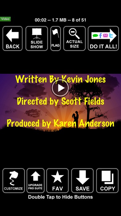 Scrolling Credits - Use with iMovie to Scroll Text in Your Movies Screenshot 5