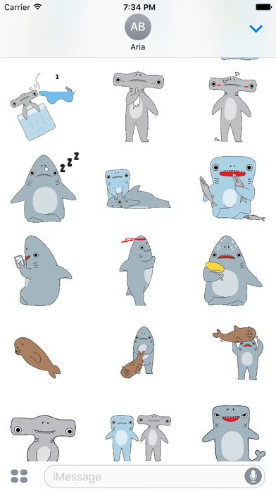 How to cancel & delete Animated Shark Man Bro Sticker from iphone & ipad 4