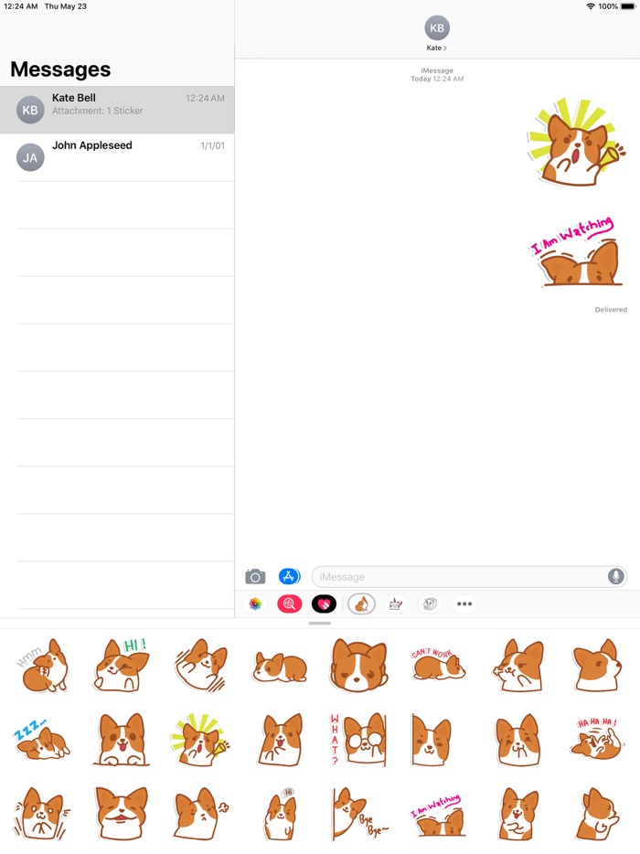 Naughty Corgi Emoji