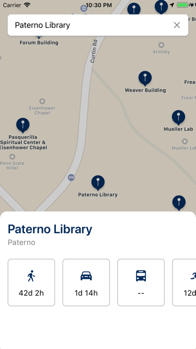 Penn State Campus Maps screenshot 3