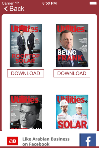 Utilities Middle East - náhled