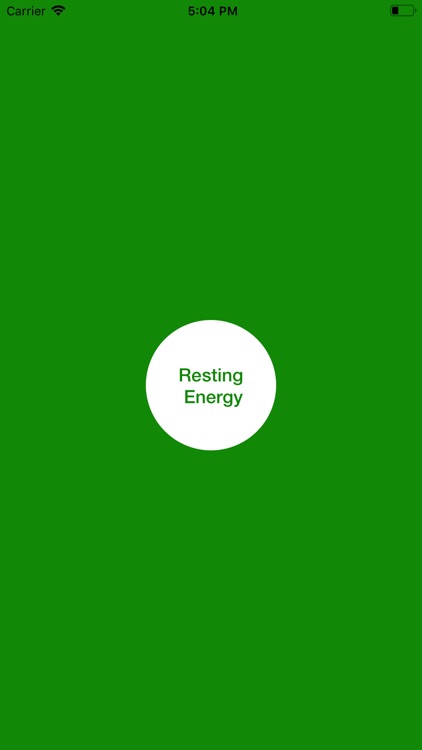 Resting Energy