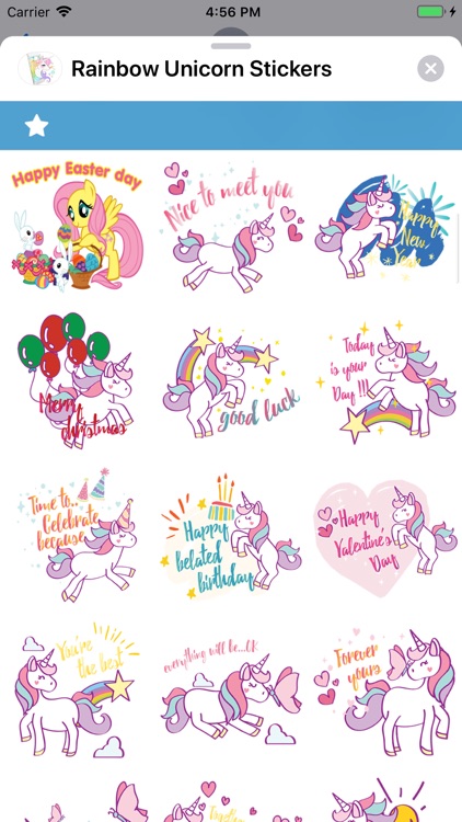 Rainbow Unicorn Stickers