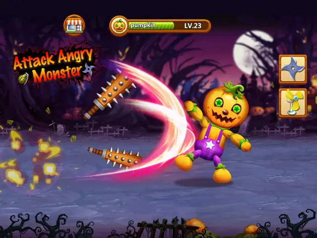 Attack Angry Monster, game for IOS