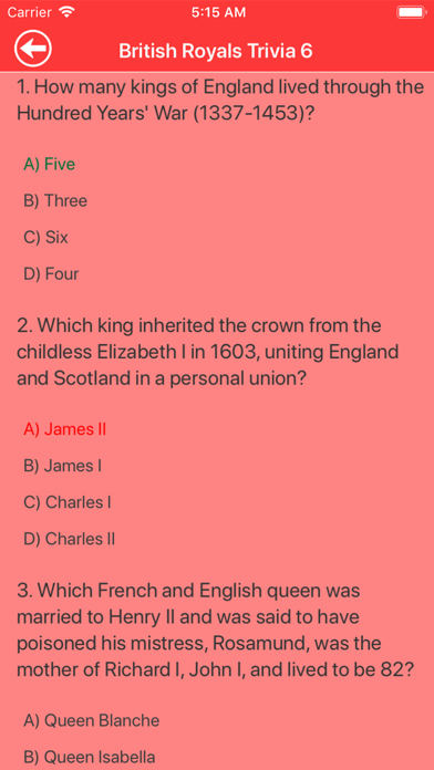 British Royals Trivia screenshot 4