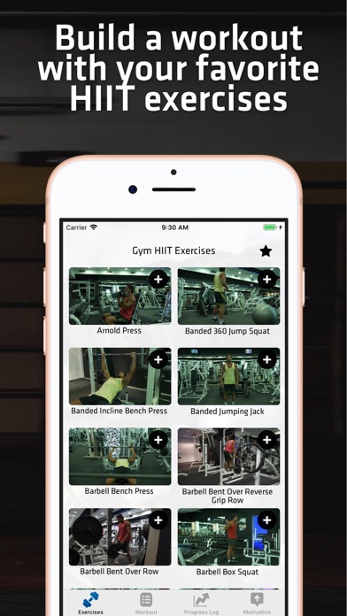 HIIT Gym Workouts For Men screenshot 2