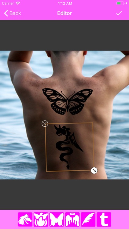 Flying Tattoos on Your Body