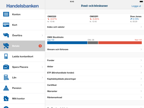 Handelsbanken SE – Privat - náhled