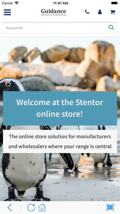 How to cancel & delete Stentor Webshop App from iphone & ipad 1