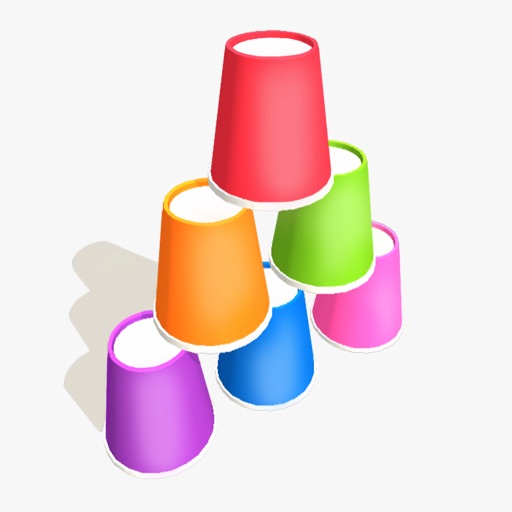 Color Cups 3D iOS App