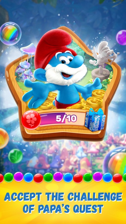 Smurfs Bubble Shooter Story screenshot-7