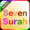 Seven Surah (Surah Yaseen, Surah Rahman, Surah Mulk, Surah Muzammil, Surah Waqiah, Surah Dukhan and Surah Sazdah) is an islamic application with audio