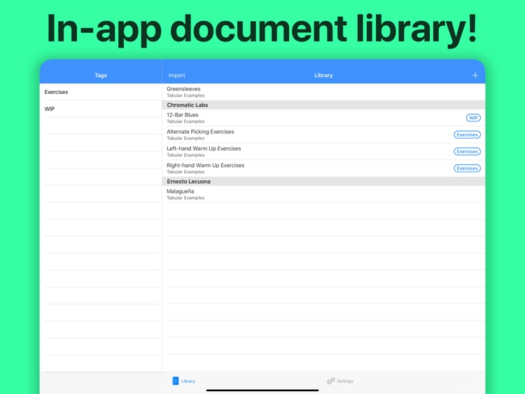 Tabular Mobile