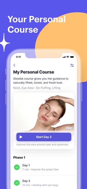 Glowbe – Face Yoga & Exercise(圖2)-速報App