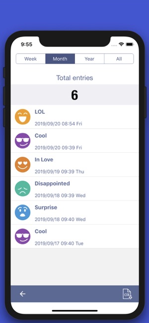 心情日記本MoodTracker - 情緒管理，每日心情分析(圖2)-速報App