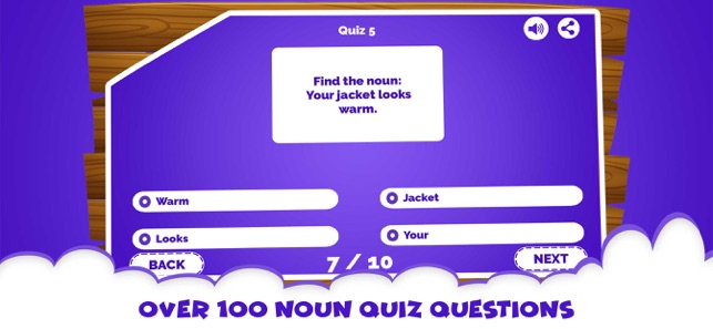 English Grammar Noun Quiz Kids(圖4)-速報App