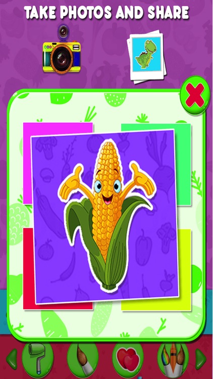 Vegetables Coloring Book screenshot-3