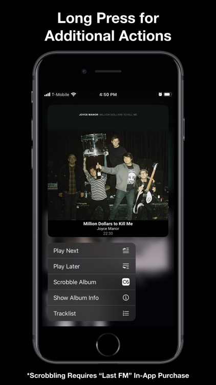 Albums - album focused player screenshot-6