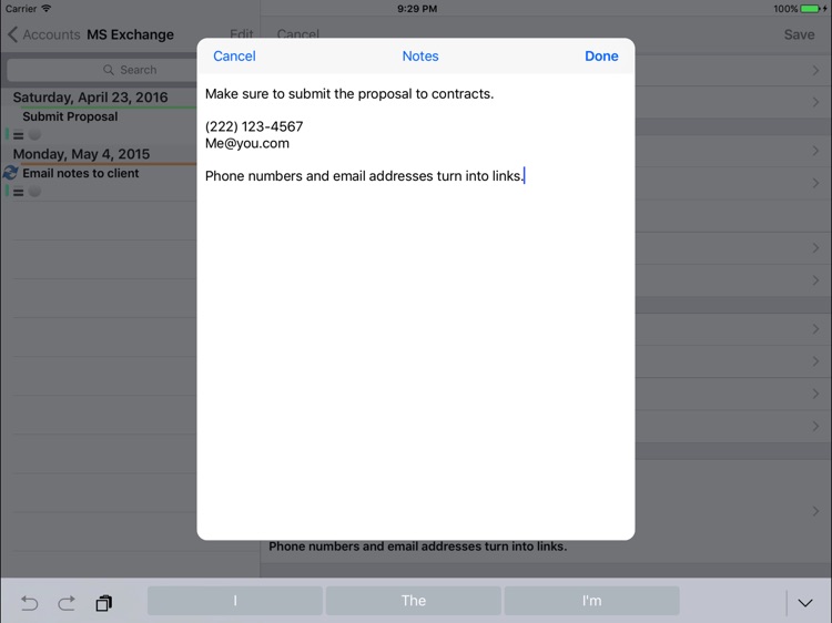 eTask for iPad screenshot-3