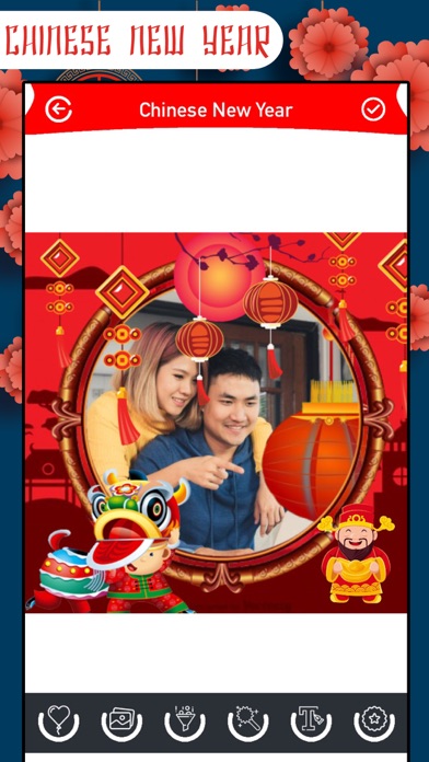 Chinese New Year Frame&Sticker screenshot 3