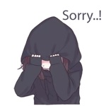 Cute menhera Anime Stickers