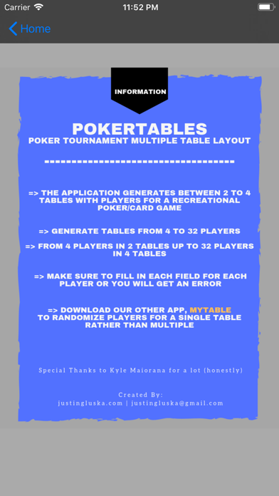 PokerTables - Hold 'Em Poker screenshot 2