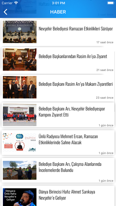 Nevşehir Belediye Başkanlığı screenshot 2