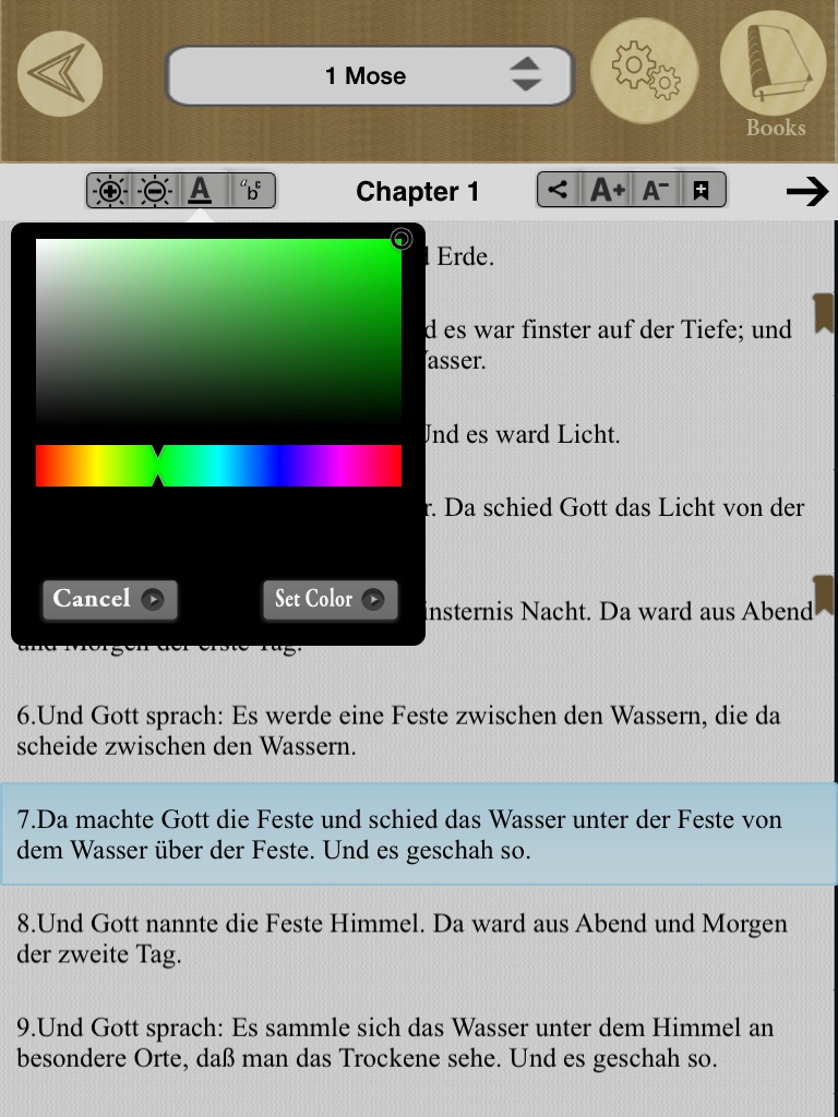 Luther Bibel German Bible 1912 screenshot 3