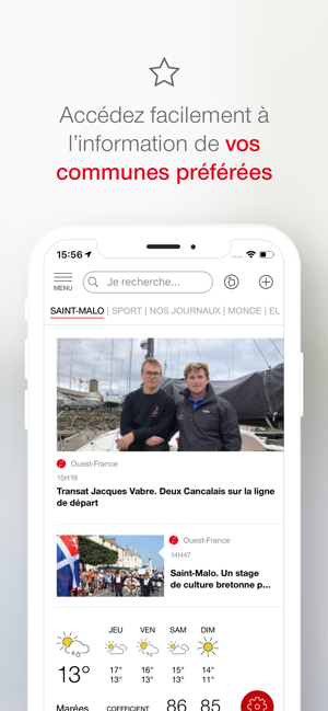 Ouest-France, l'info en direct(圖3)-速報App