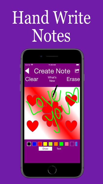 Hand Written Love Notes Pro