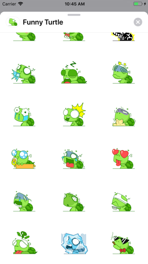 Funny Turtle Animated Stickers(圖3)-速報App