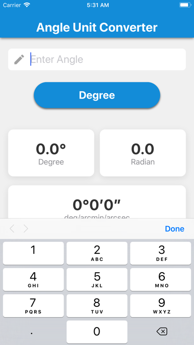 Angle Unit Converter screenshot 2