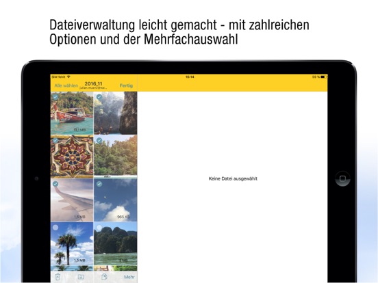 WEB.DE Online-Speicher screenshot 3