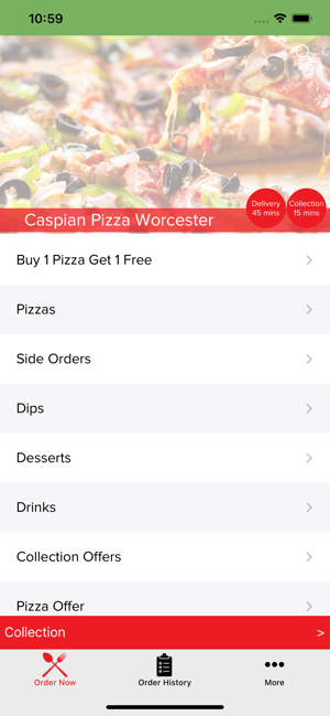 ‎Caspian Pizza Worcester on the App Store