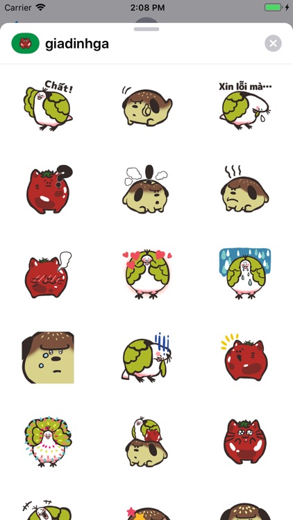 Nhãn Dán Gia Đình Gà