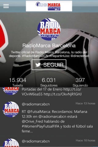 Radio Marca Barcelona 89.1fm screenshot 2