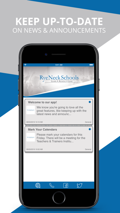 How to cancel & delete Rye Neck School District from iphone & ipad 1