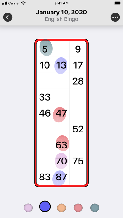 Bingo Card - Ticket Generator screenshot 3