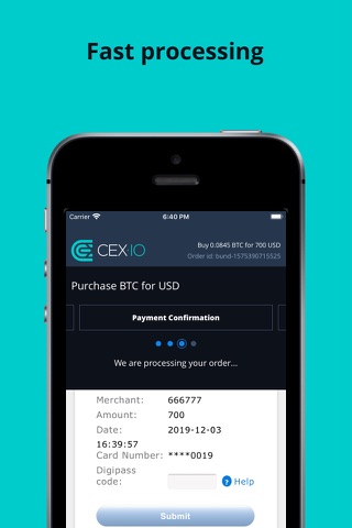 CEX Direct - Buy Bitcoin screenshot 3