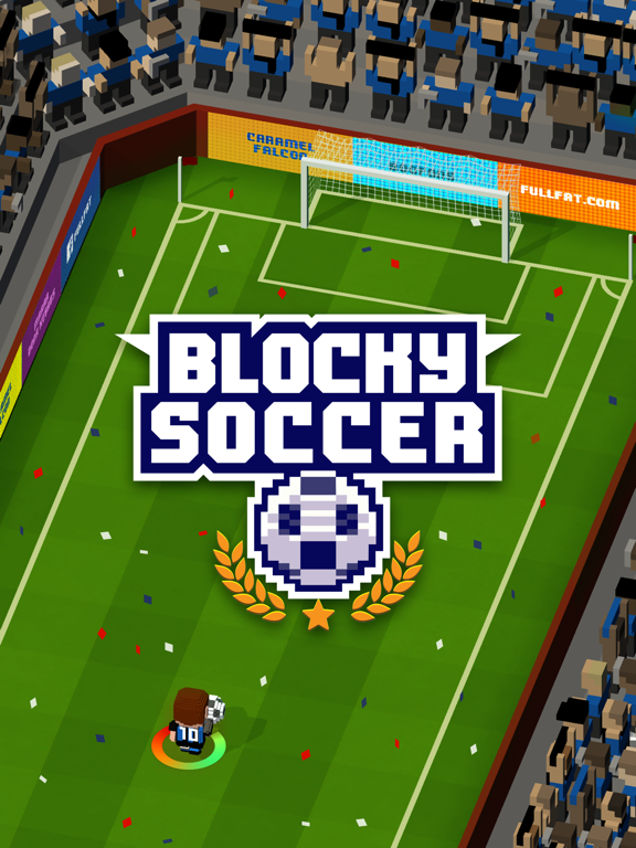 Blocky Soccer на iPad