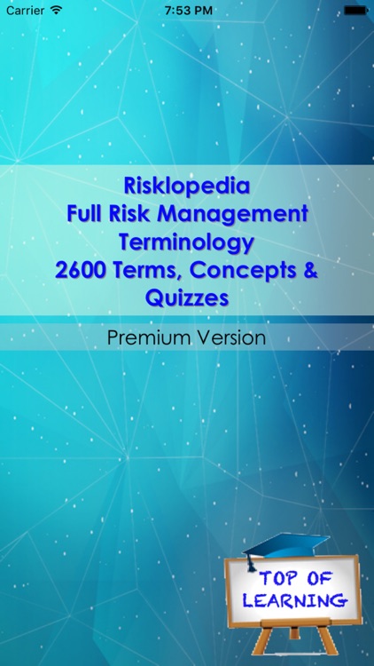 Risk Management Terminology