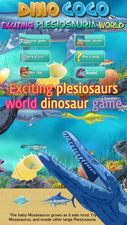 Plesiosauria Dinosaur game screenshot-0