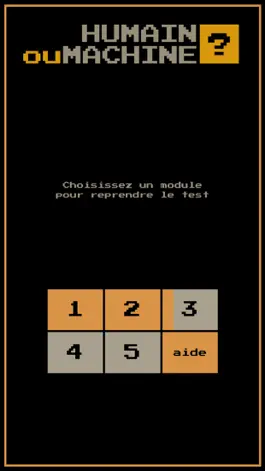 Game screenshot Humain ou Machine ? mod apk