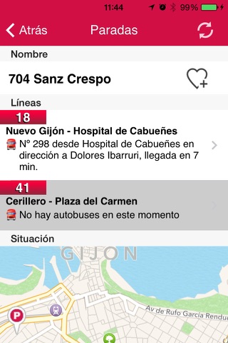 Bus Gijón screenshot 4