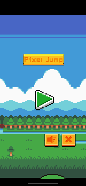 Pixel Jump-Fun Game