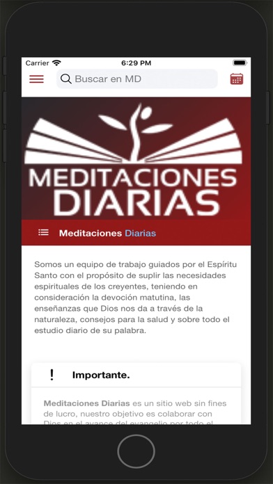 Meditaciones Diarias screenshot 4