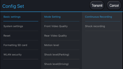 UNAVI dashcam screenshot 3