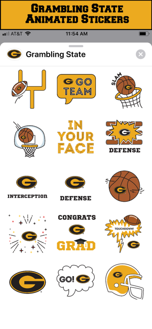 Grambling St Animated Stickers(圖1)-速報App